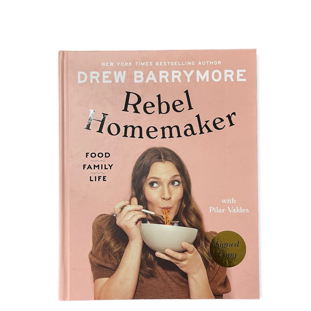 SIGNED Rebel Homemaker By Drew Barrymore (2021 Hardcover 1st Ed Book) New